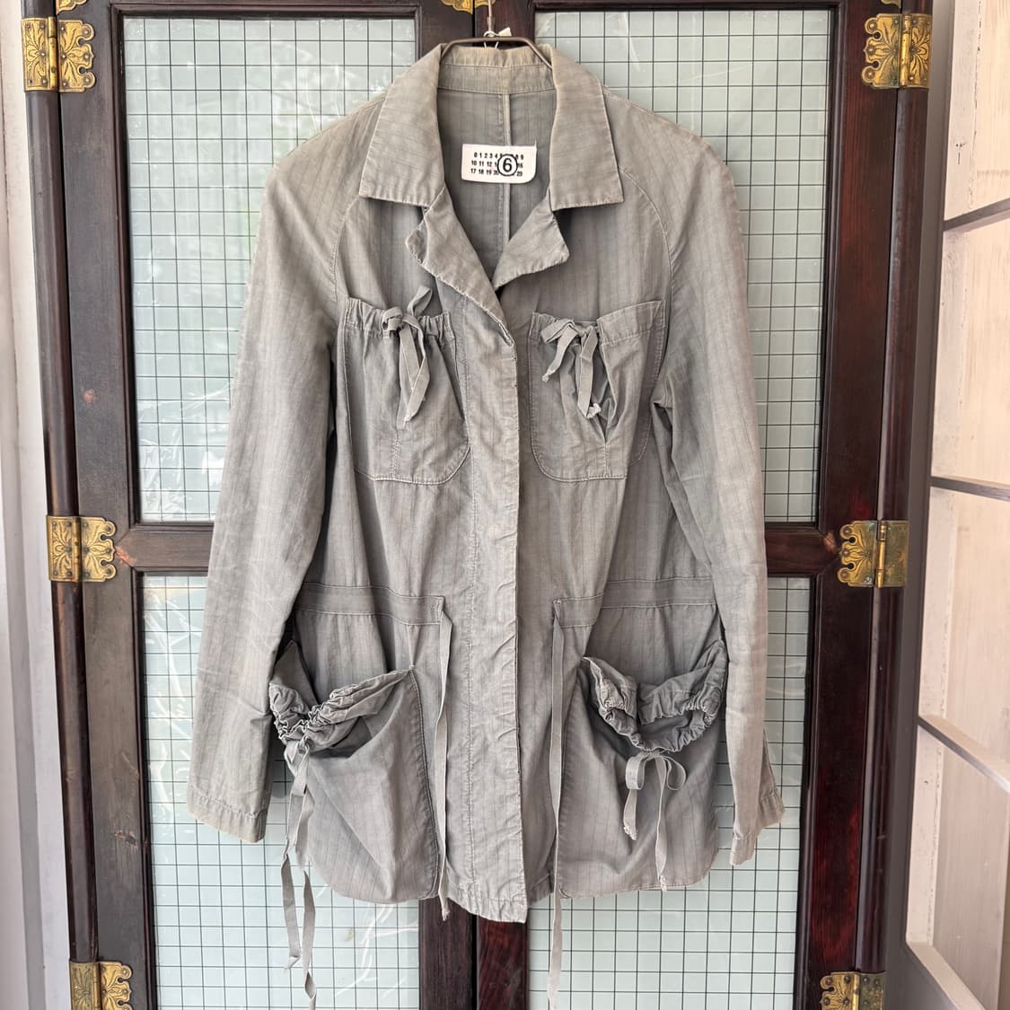 05SS 마틴 마르지엘라 NO 6 드로스트링 필드 자켓  상품이미지5