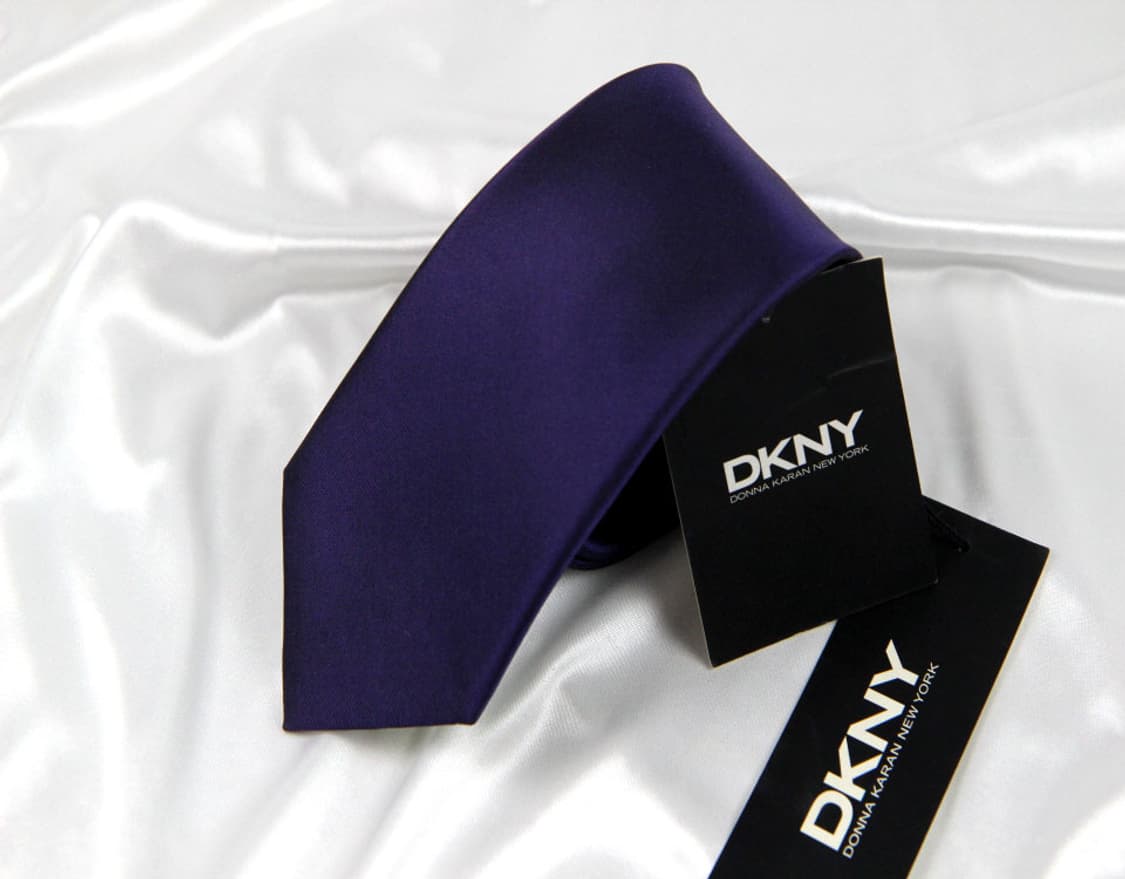 DKNY 7cm 미사용 신형 남자 명품 넥타이 상품이미지1