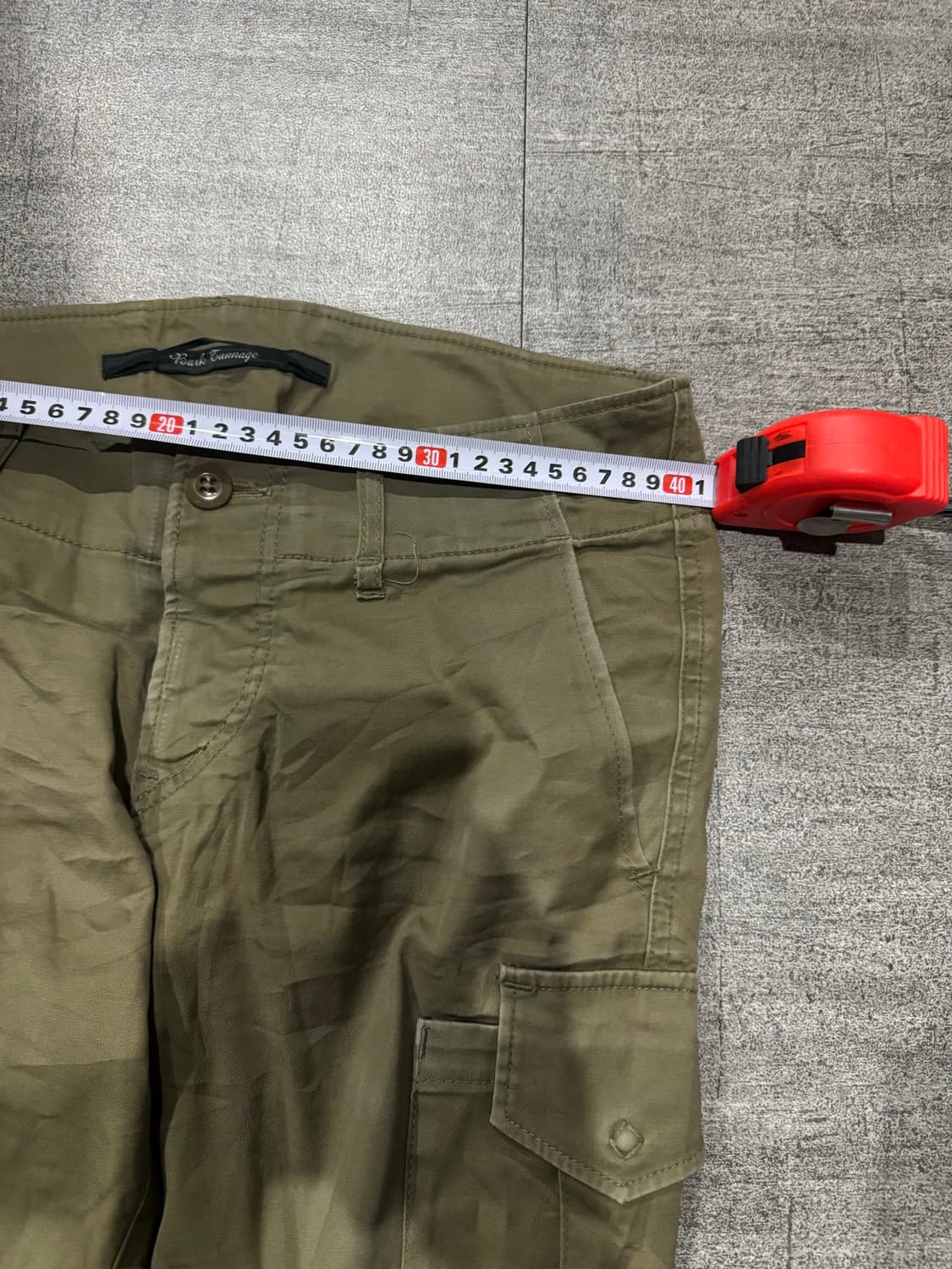 일본빈티지 Bankfanage 올드스쿨아메카지 밀리터리 워크카고팬츠 상품이미지2