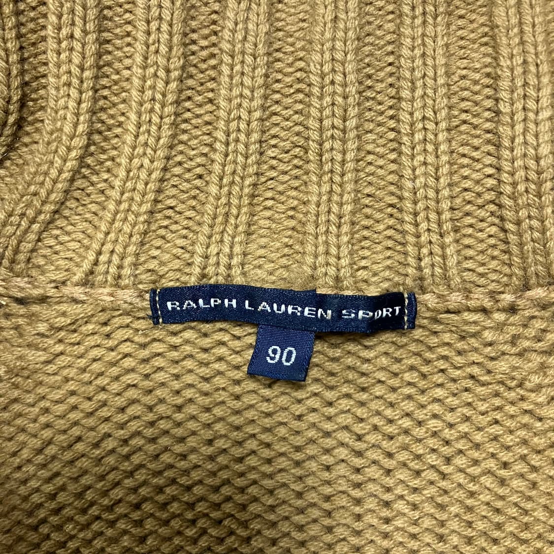 폴로 랄프로렌 스포츠 집업 자켓 베이지 상품이미지7