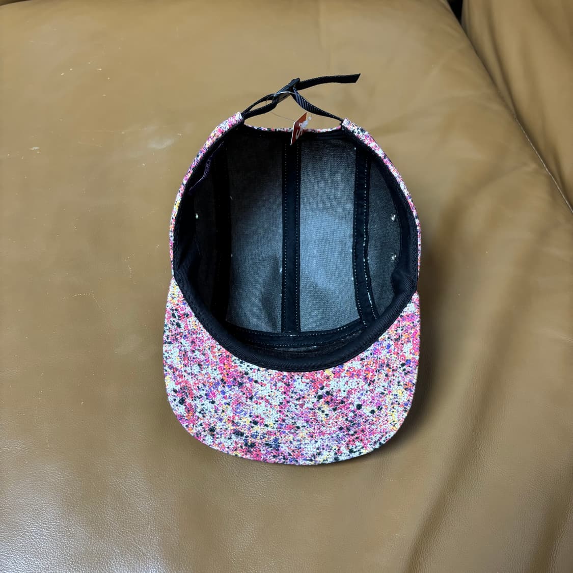 슈프림 캠프캡 모자 박스로고 리버티 스프레이 핑크 상품이미지6