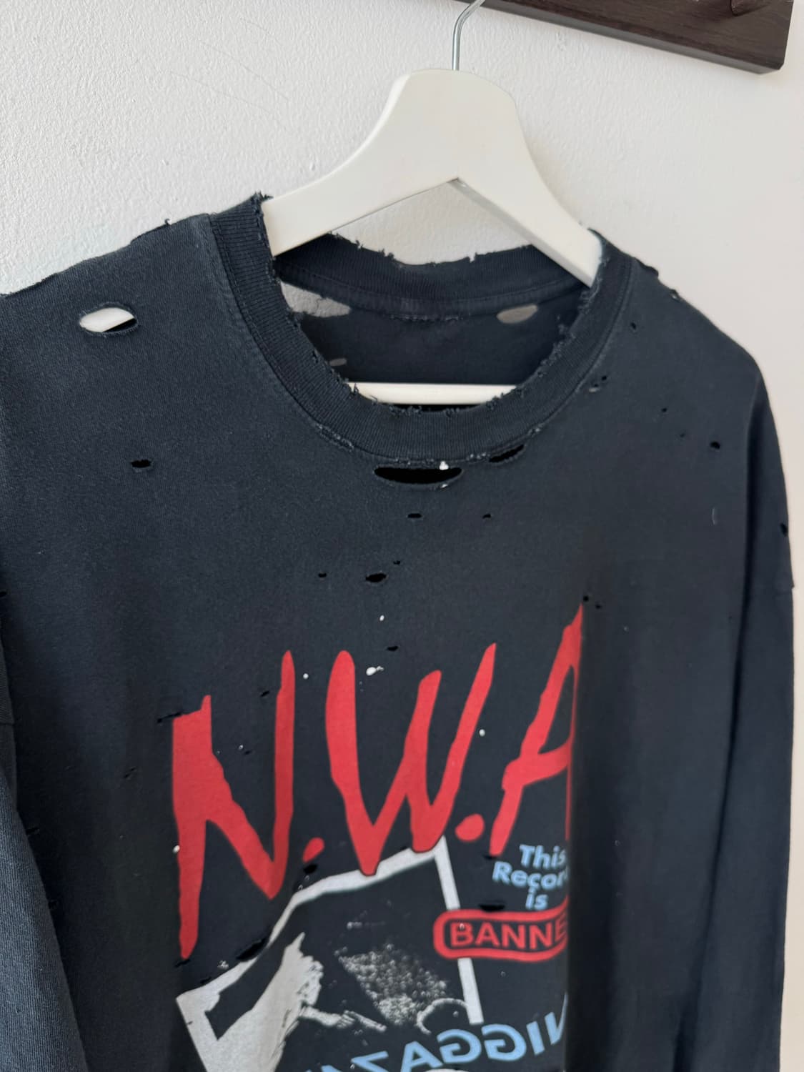 빈티지 N.W.A 긴팔 상품이미지7