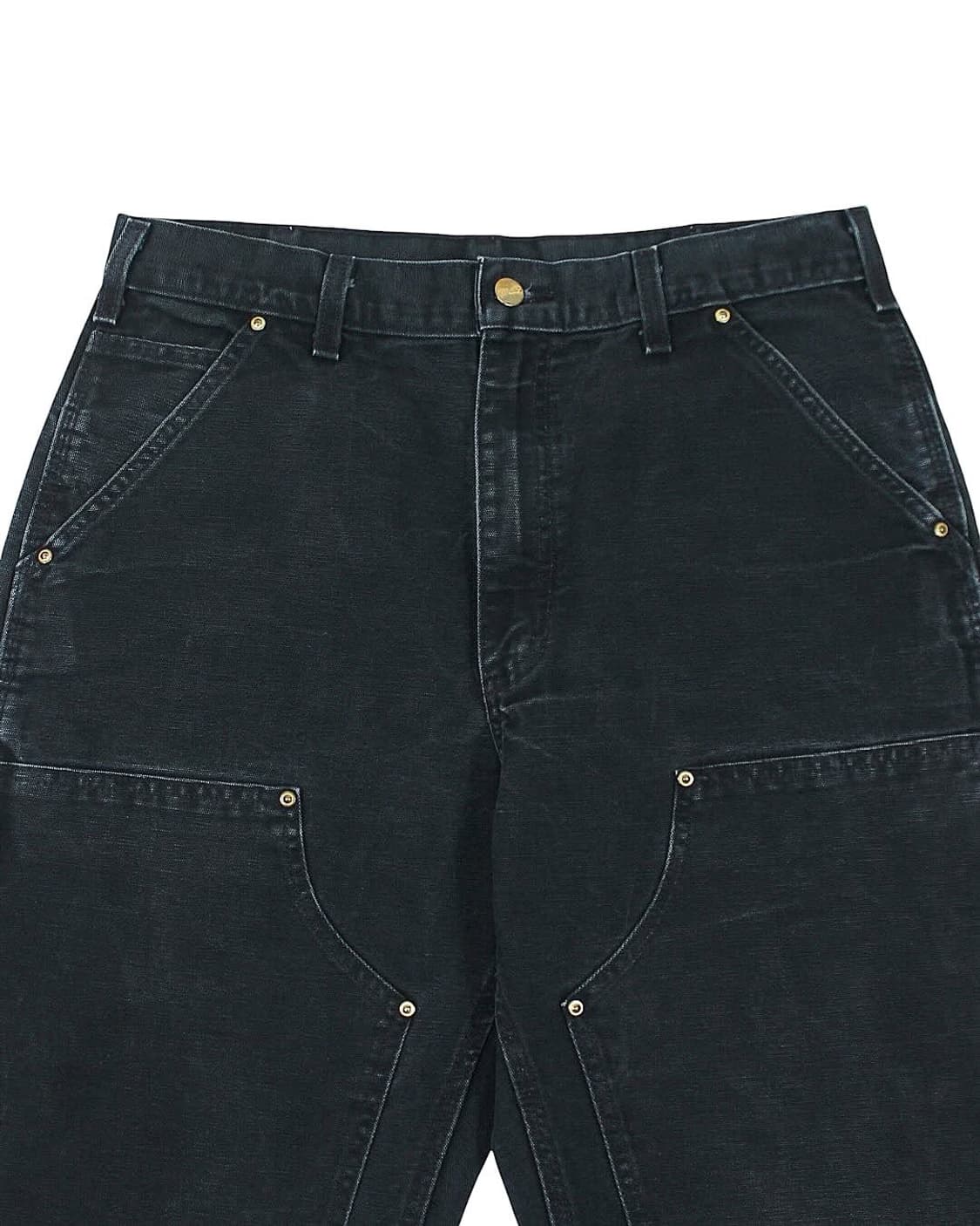 2008 칼하트 B01 BLK 블랙 더블니 카펜터 팬츠 빈티지 상품이미지5