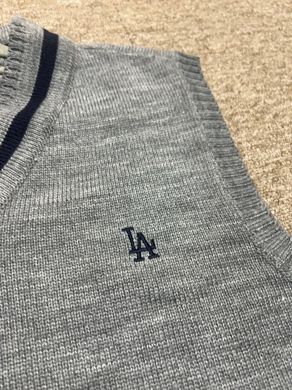 뉴에라 LA 다저스 니트 조끼 90 상품이미지3