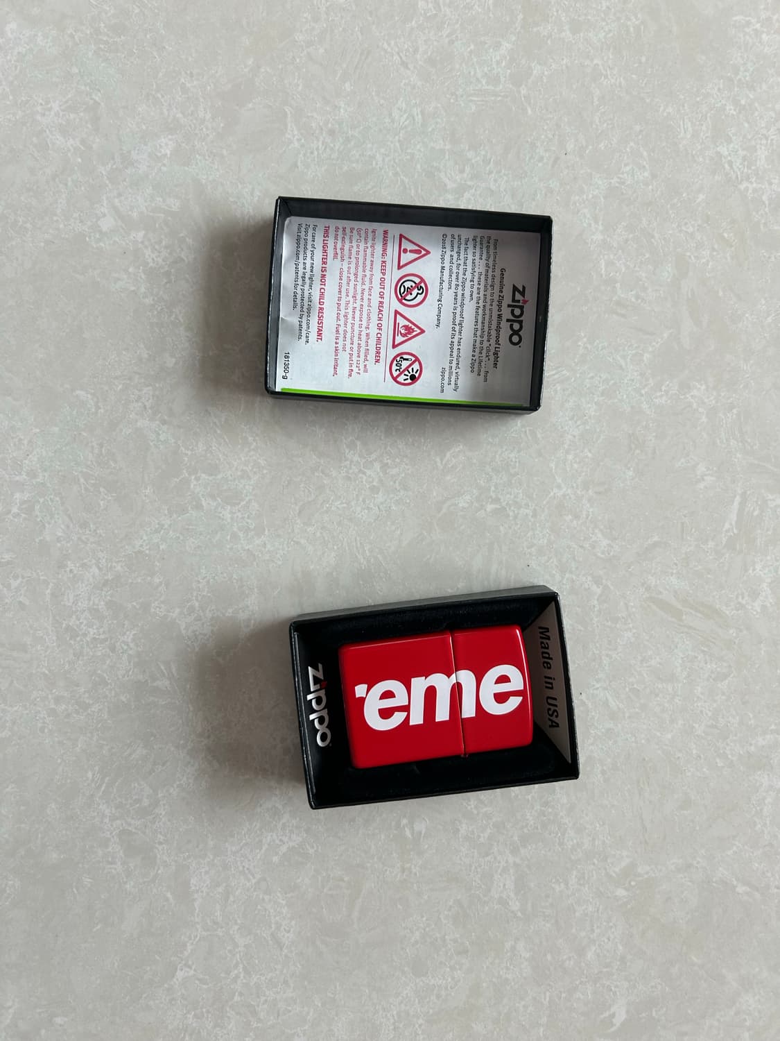 Supreme Zippo Windproof Lighter 상품이미지2