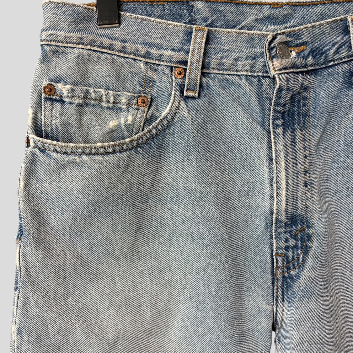 (33)리바이스505 컷오프 데님 반바지 상품이미지4