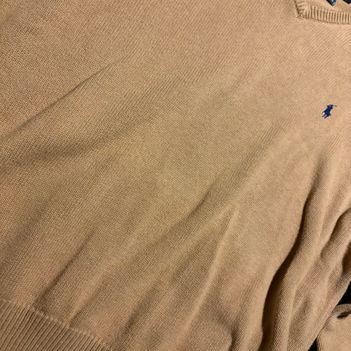 POLO WIDE COTTON V-NECK KNIIT 상품이미지5