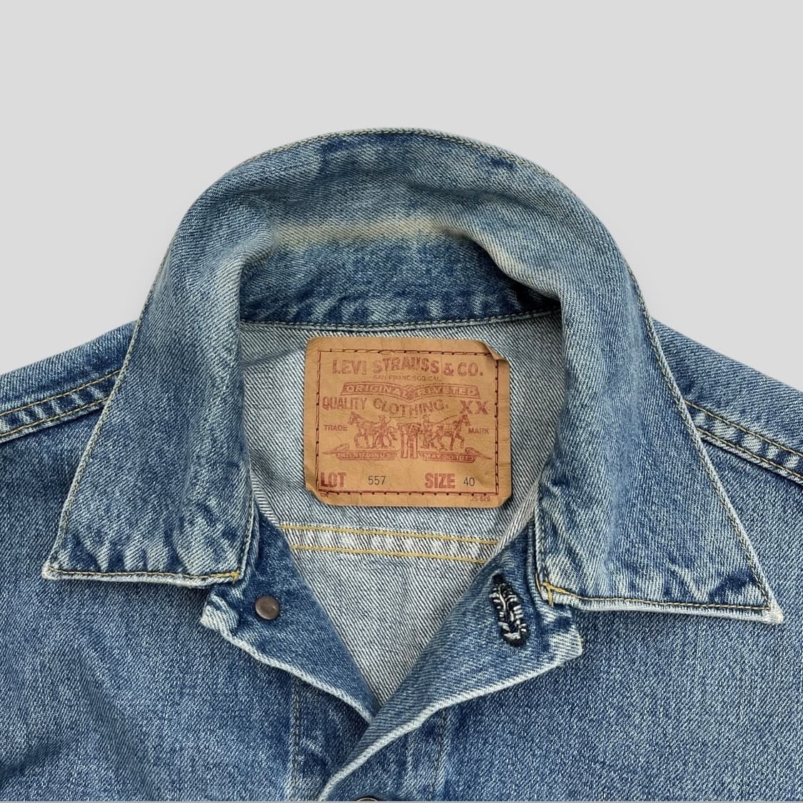 90s 리바이스 빅E 데님 자켓 71557 상품이미지10