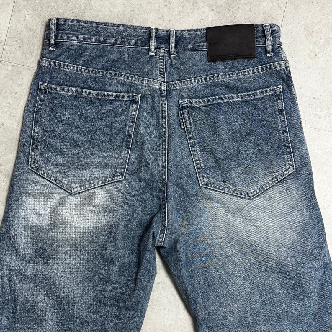 (2) 포터리 데님 팬츠 미드블루 상품이미지6