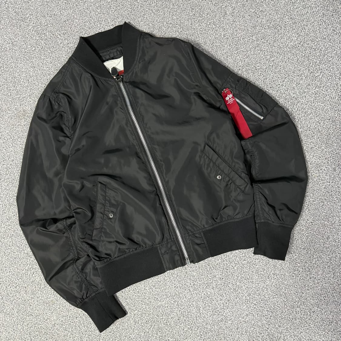 알파 인더스트리 플라이트 양면 자켓 상품이미지1