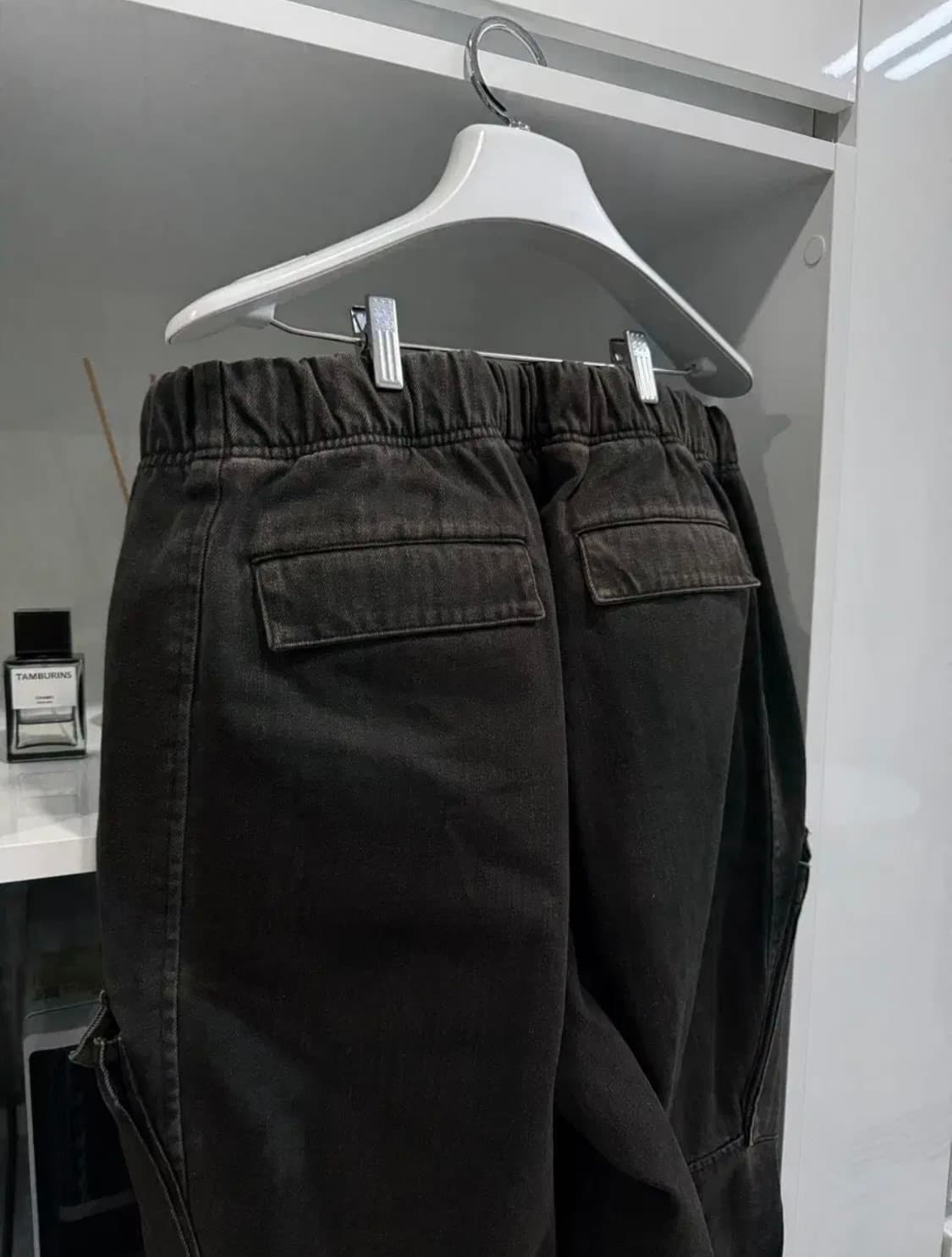 해칭룸 밀팬츠 cpn 워시드 블랙 4사이즈 상품이미지5