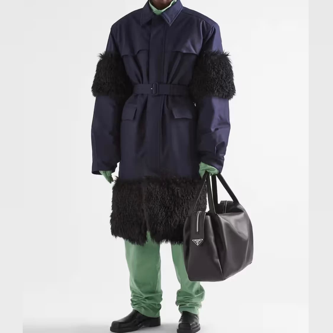 PRADA 프라다 런웨이 패딩 자켓 (파카) 상품이미지1