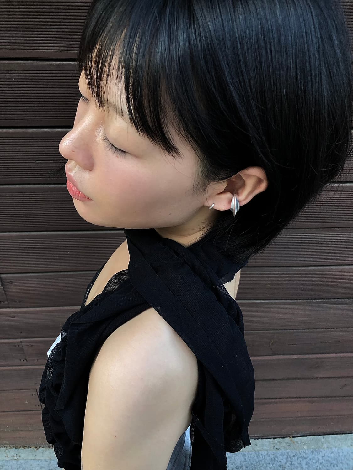 pointed chunky ear cuff 상품이미지2