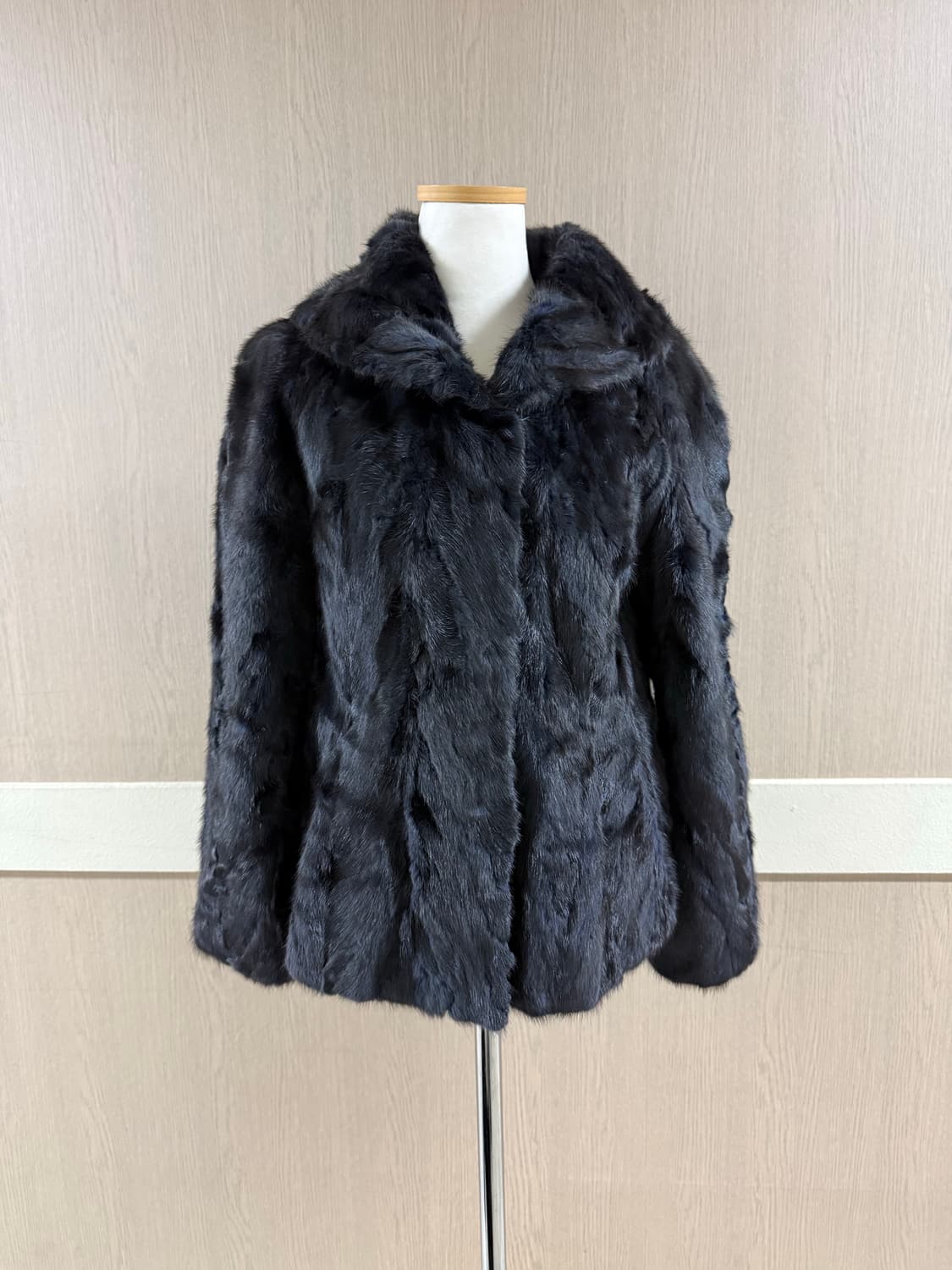 크로커다일 레이디스 블루그레이 밍크자켓95 상품이미지1