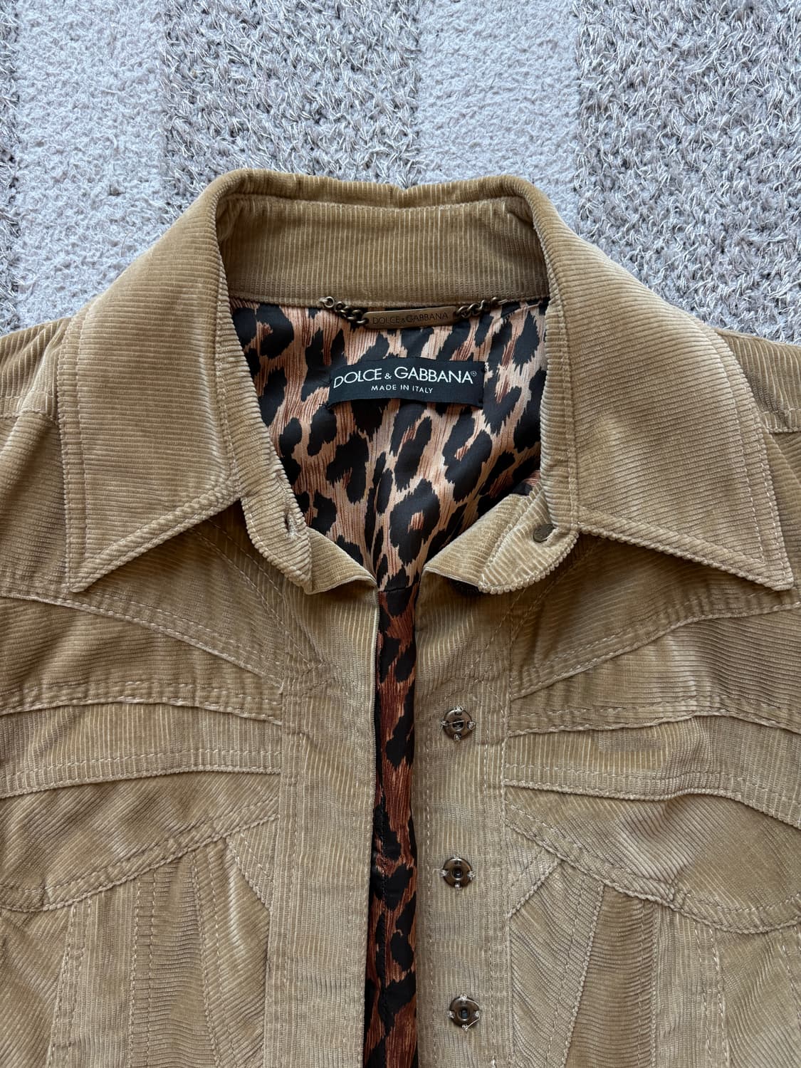 돌체앤가바나 코듀로이 자켓 상품이미지3