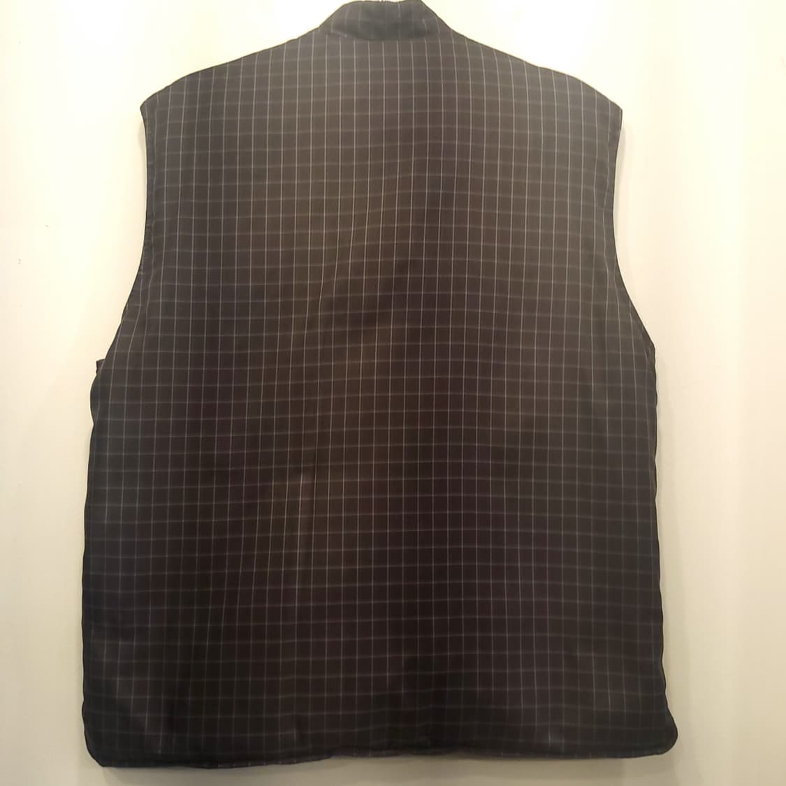 입생로랑 클래식 체크 패턴 베스트 집업/100 상품이미지5