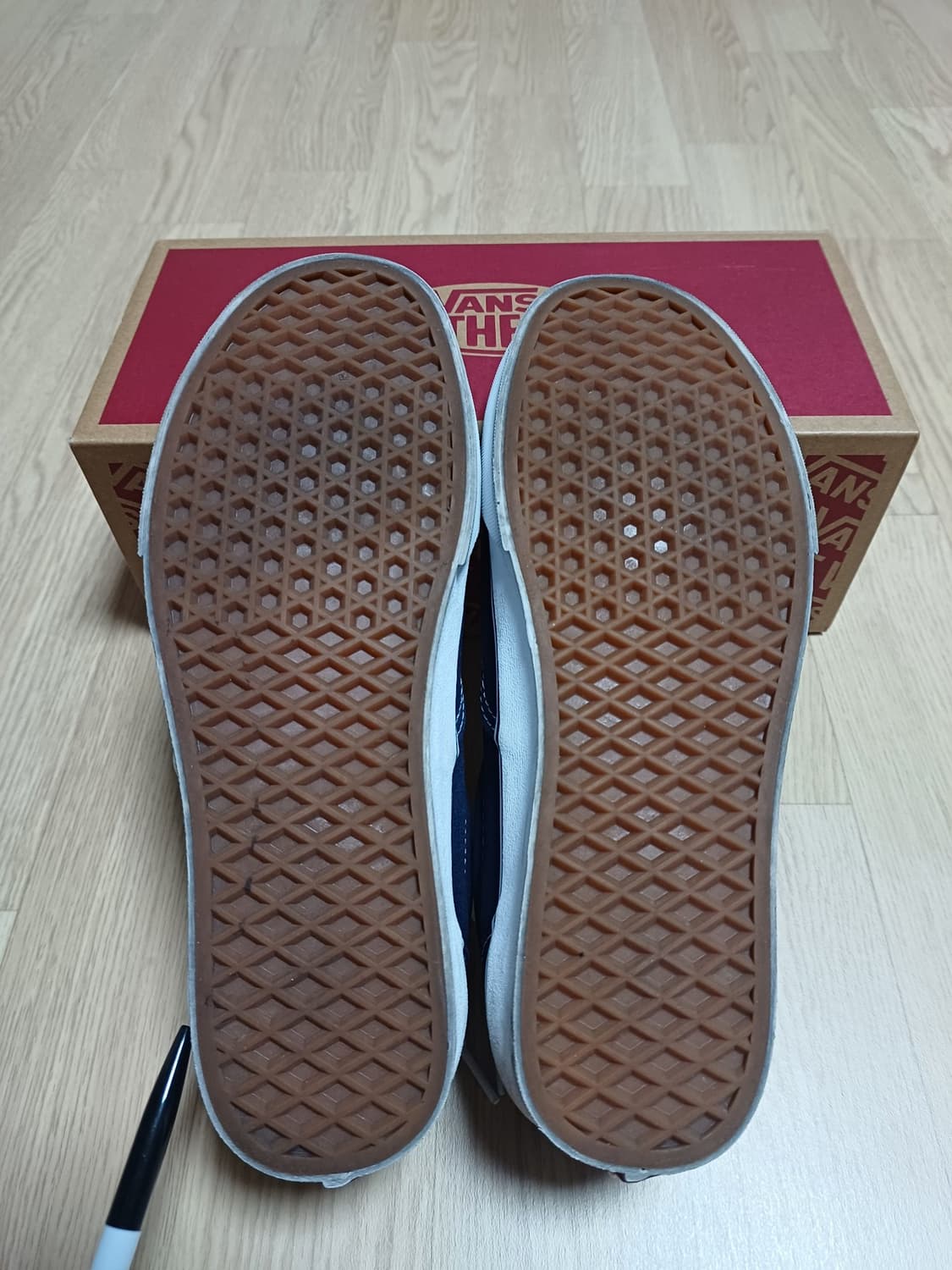 반스 에라 270 네이비 스니커즈 신발 어센틱 Vans 캔버스 상품이미지10