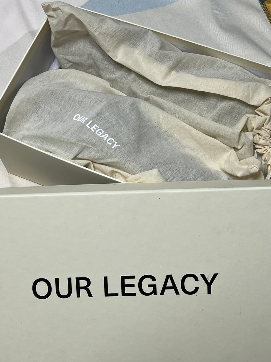 [42]OUR LEGACY 아워레가시 가베 스텔스 블랙 레더 상품이미지5