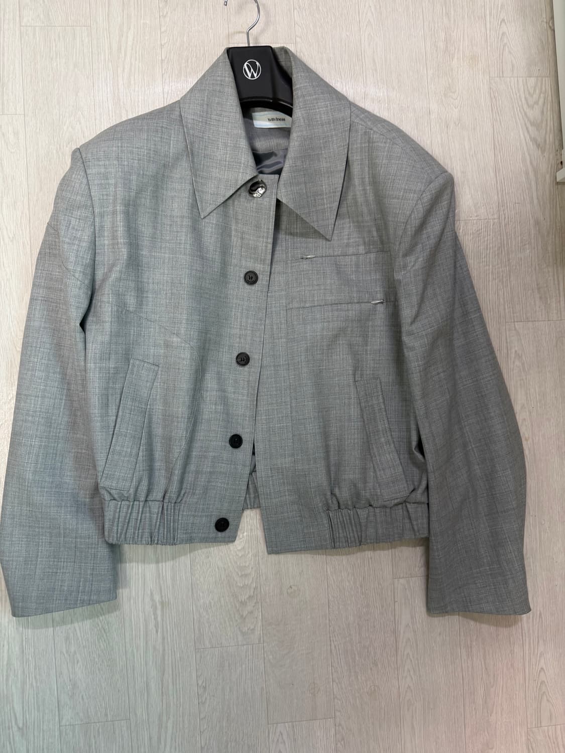 웨이비니스 터널링 울크롭자켓 1사이즈 상품이미지2