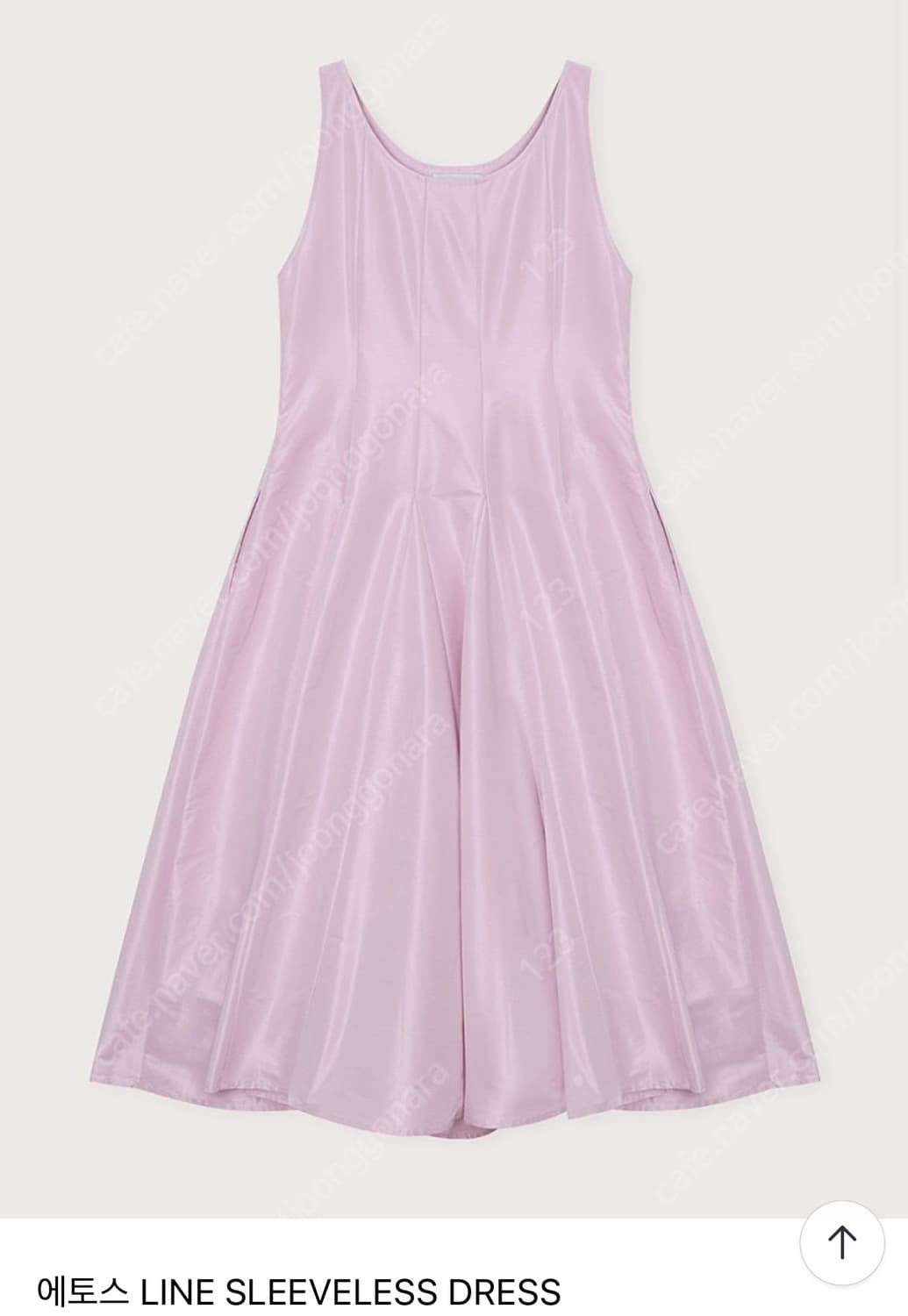 에토스 라인 슬리브리스 드레스 상품이미지3