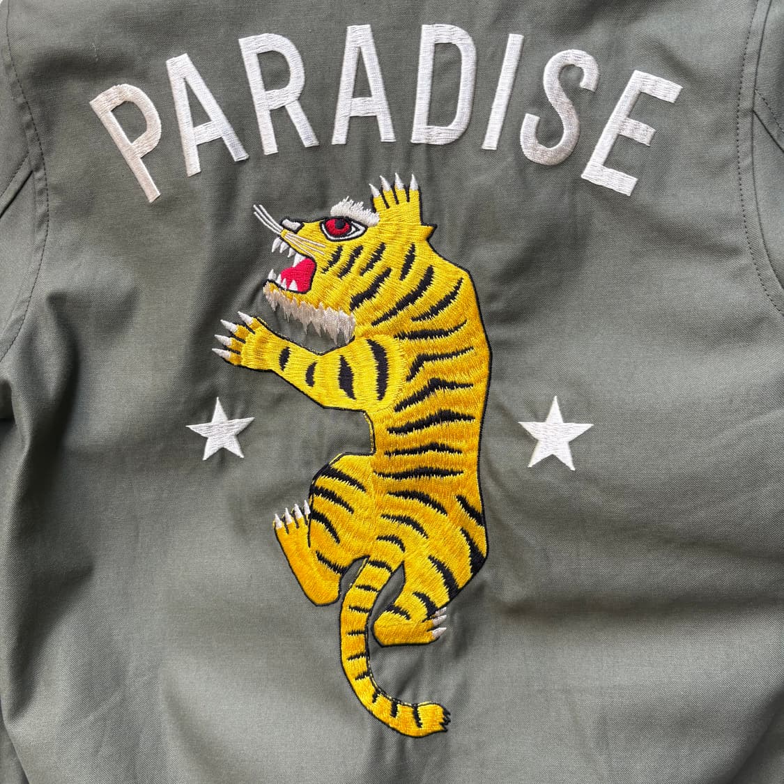 와코마리아 올리브 리버시블 수베니어 자켓 상품이미지9