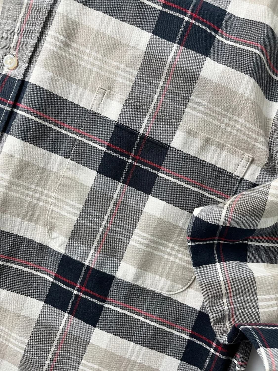 톰브라운 made in USA 체크 옥스퍼드 셔츠 PN3452 상품이미지4