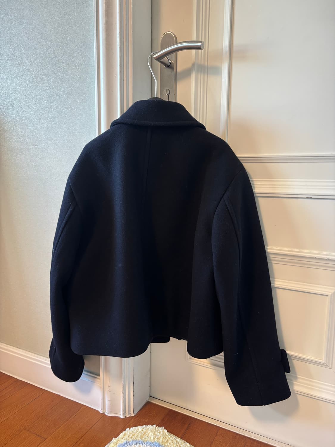 무신사 스탠다드 우먼즈 울 더플 쇼트 코트 XS 상품이미지2