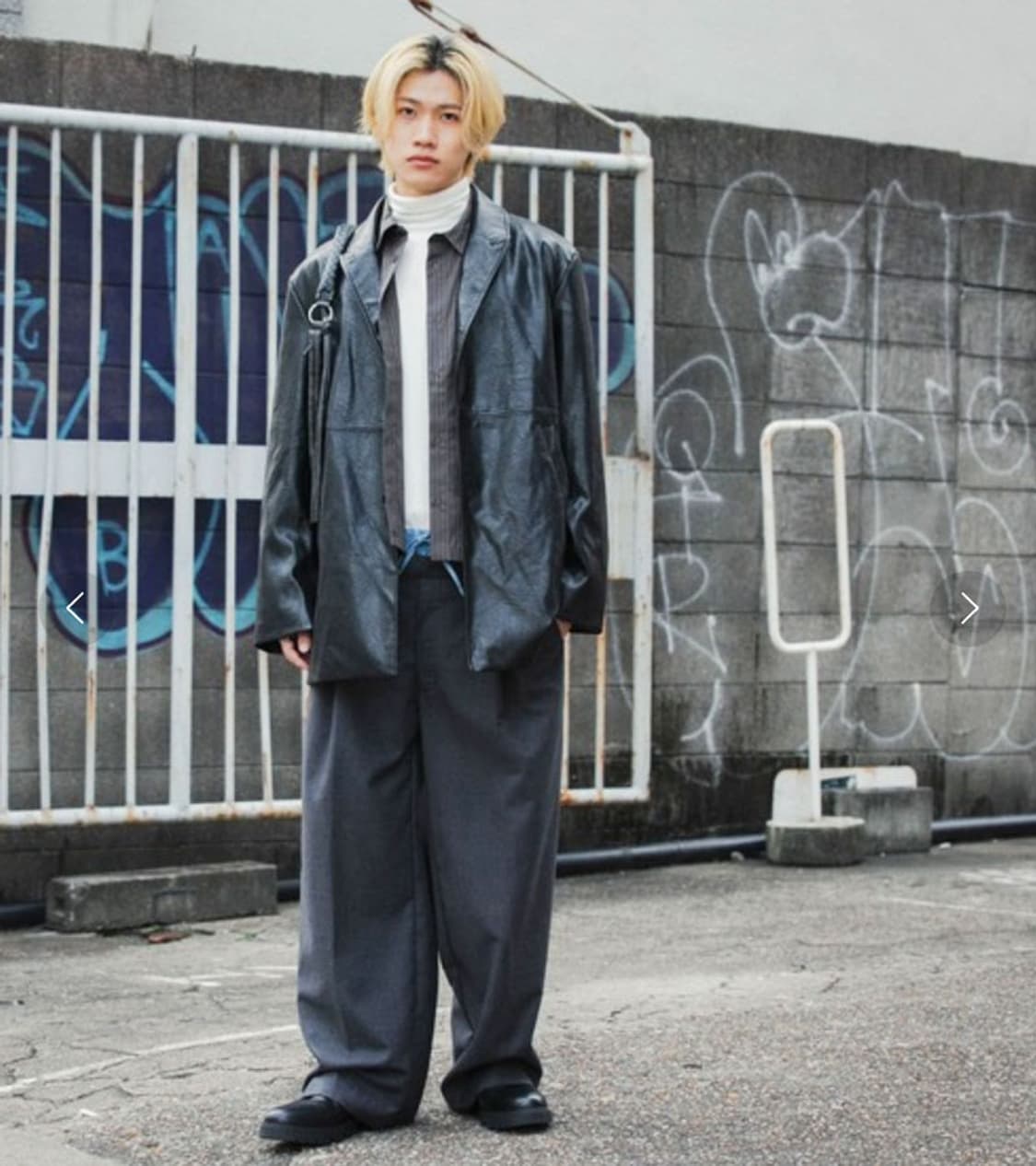 SENSE OF PLACE - LEATHER JACKET 상품이미지3