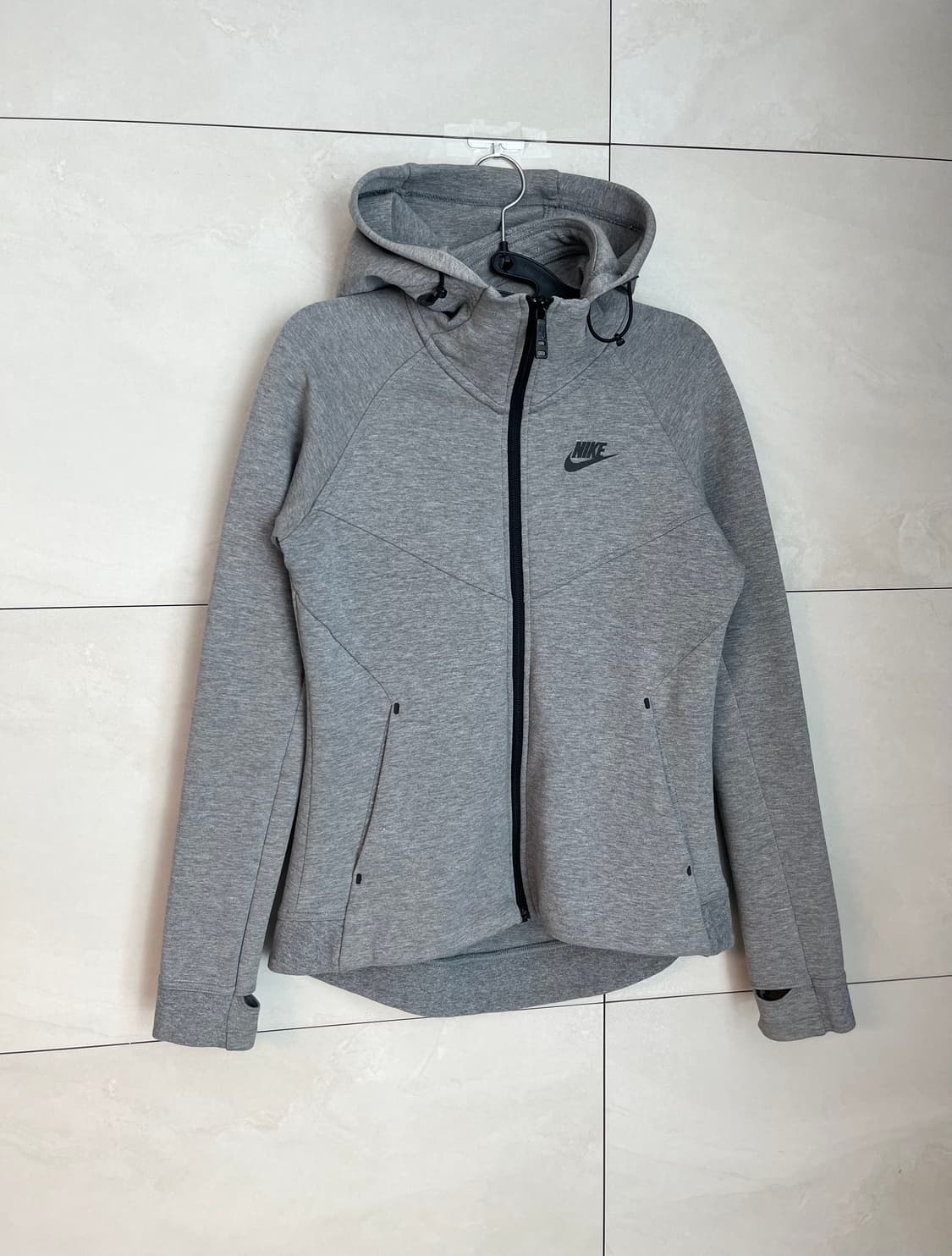 나이키 테크팩 후드집업 그레이 [M] 상품이미지2
