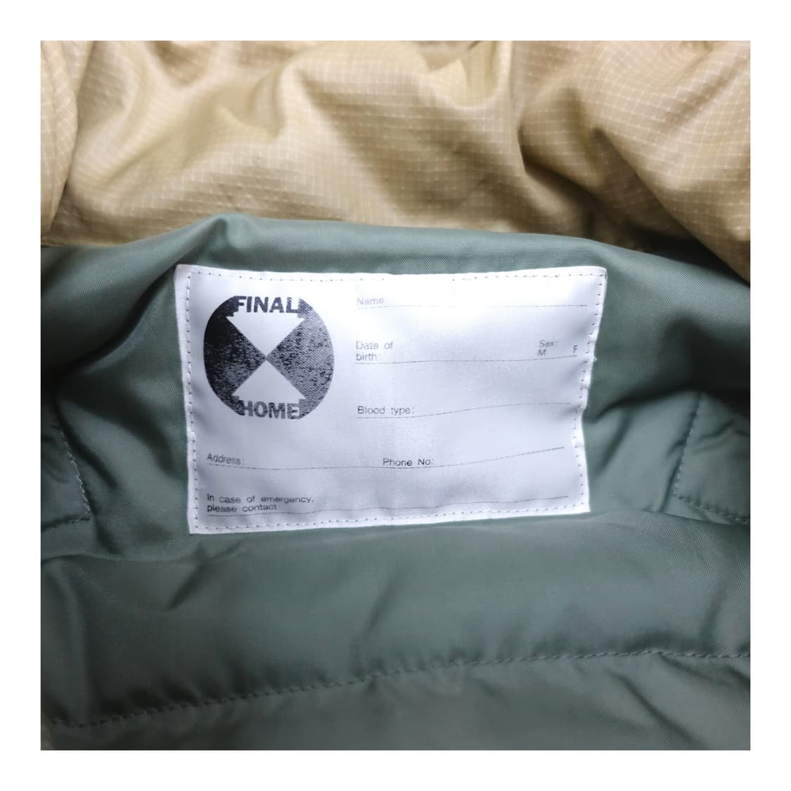 FINALHOME 이세이미야케 아카이브 파이날홈 립스탑 자켓 상품이미지9