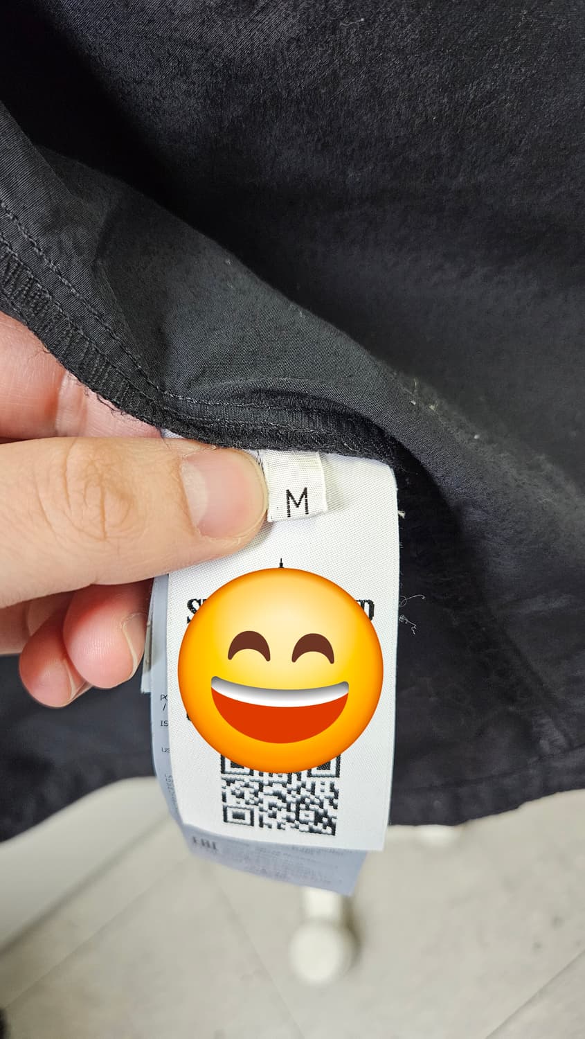 스톤아일랜드 나슬란 오버셔츠 블랙(M) 상품이미지7