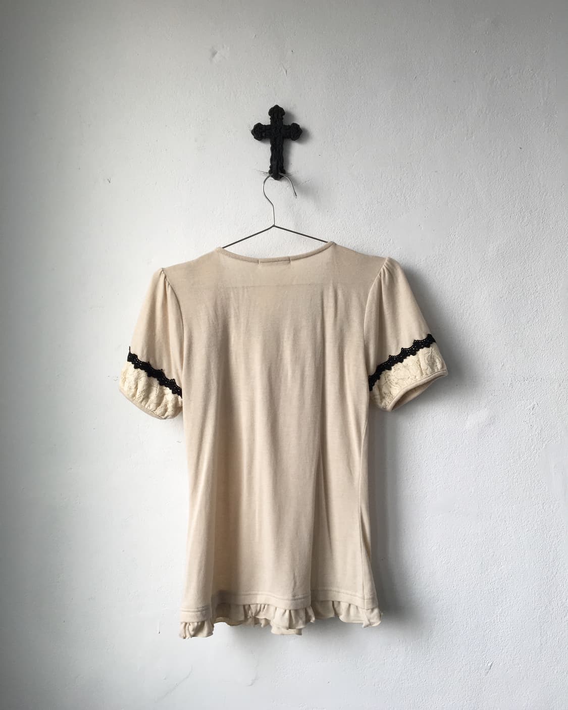 Axes femme ribbon point t shirt 상품이미지3