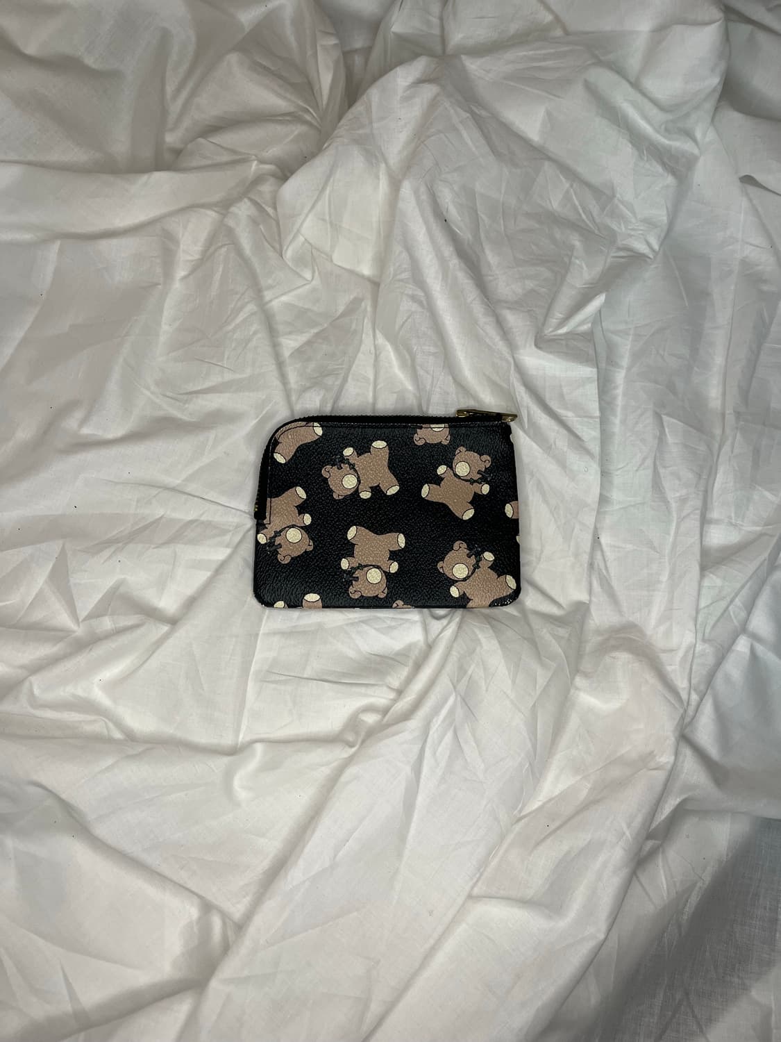 언더커버 베어 그래픽 지퍼 파우치 상품이미지1