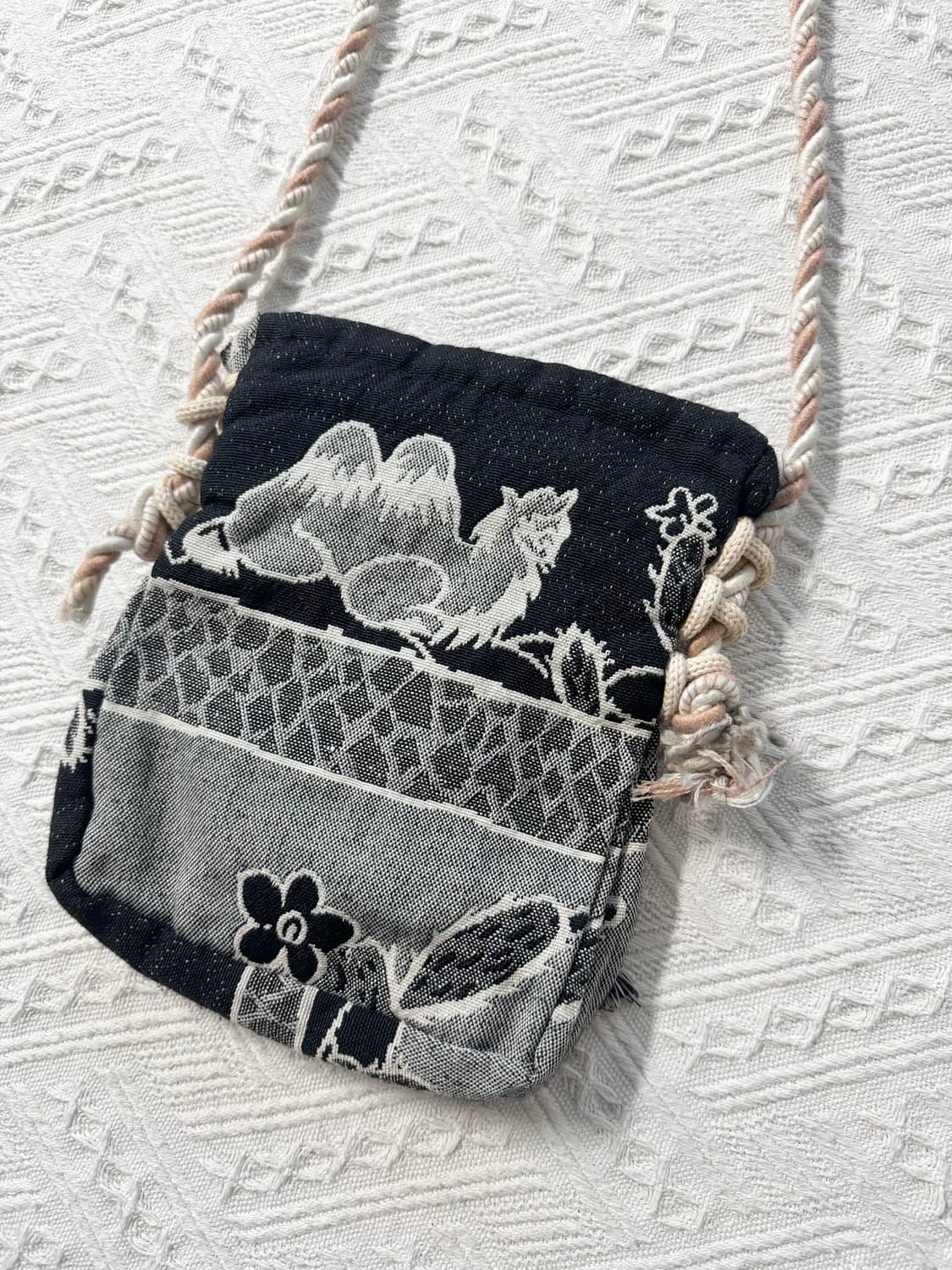 보헤미안 태슬 타이 크로스 백 상품이미지8