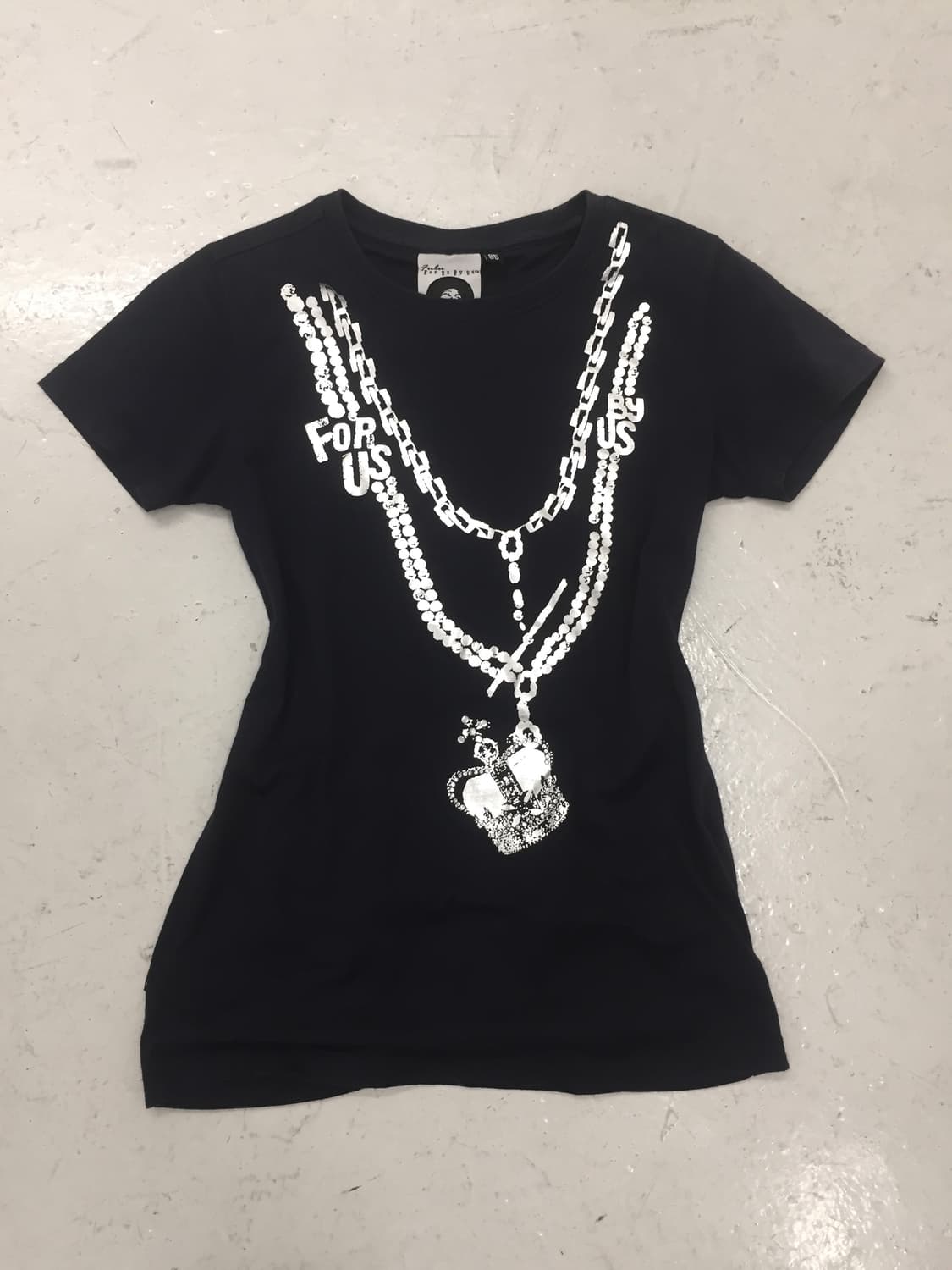 Chain print t-shirt  상품이미지3
