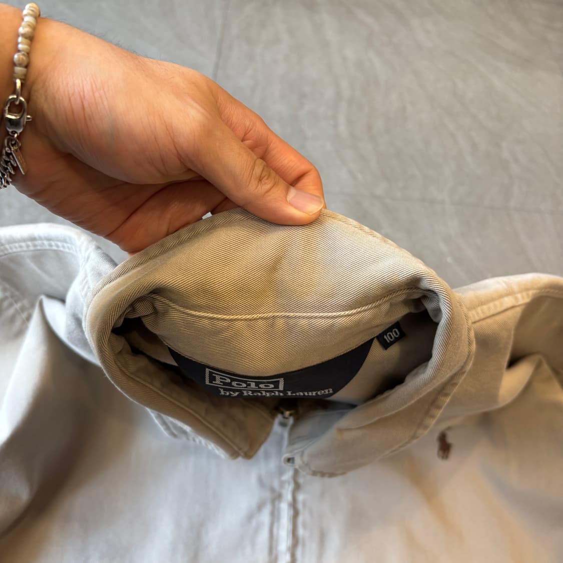 폴로 정품 베이지 스윙톱 자켓 상품이미지6