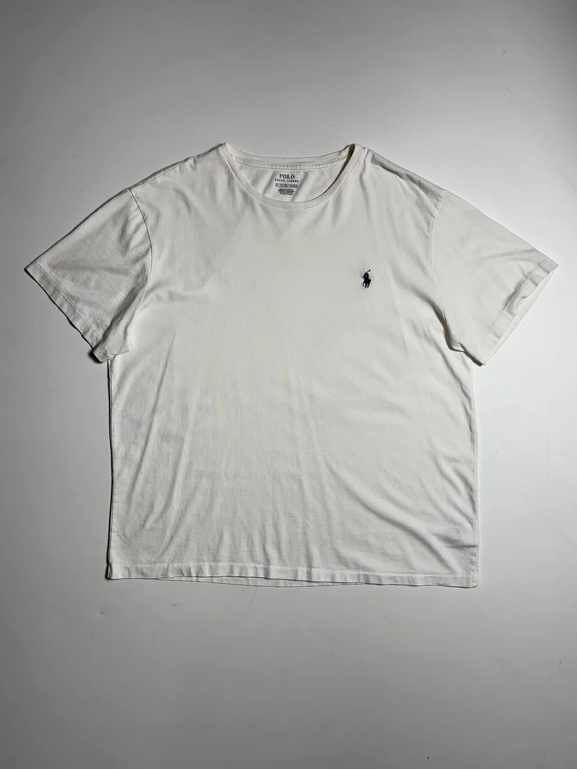 폴로 랄프로렌 베이직 포니 자수 화이트 반팔 티셔츠 R2371 상품이미지1