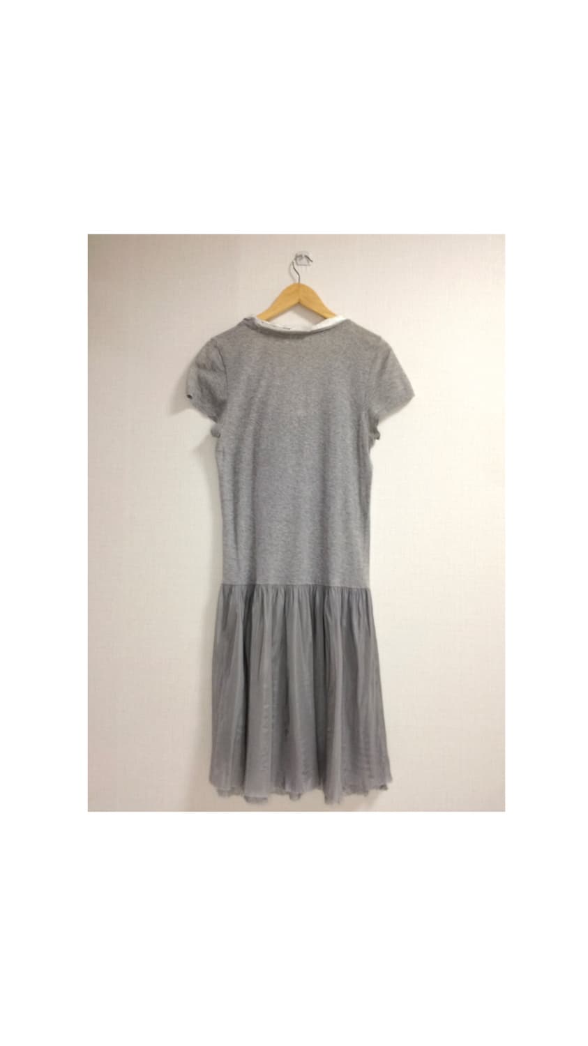 Sacai luck 사카이억 그레이 반팔 원피스 상품이미지5