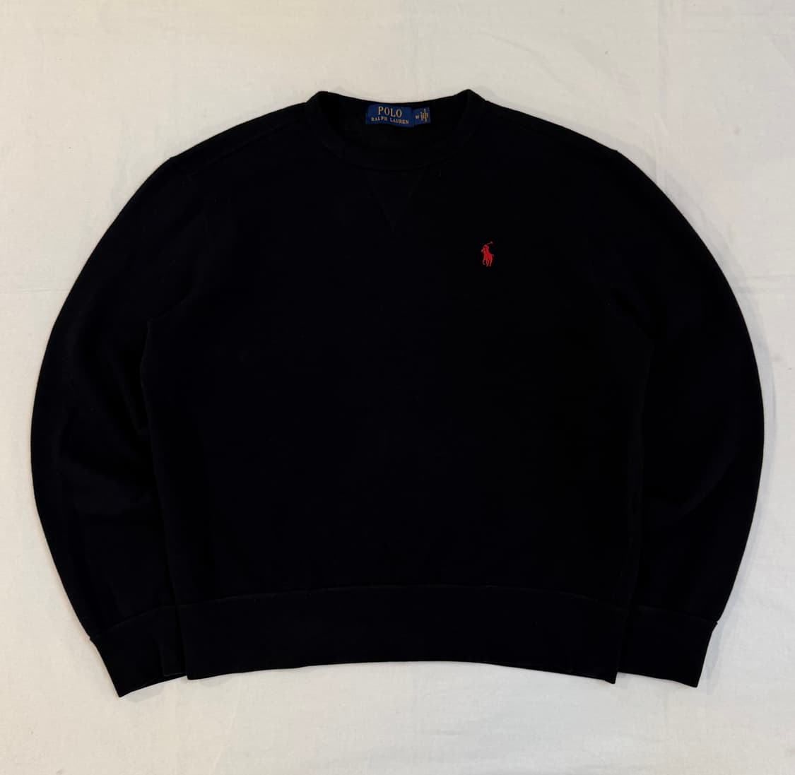 폴로 랄프로렌 맨투맨 스웻셔츠 블랙 상품이미지1