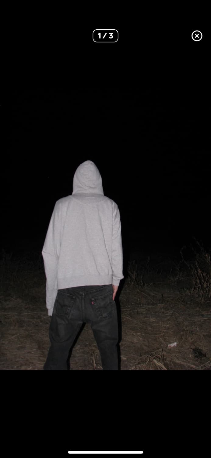 Mm6 비대칭 후드집업 상품이미지1