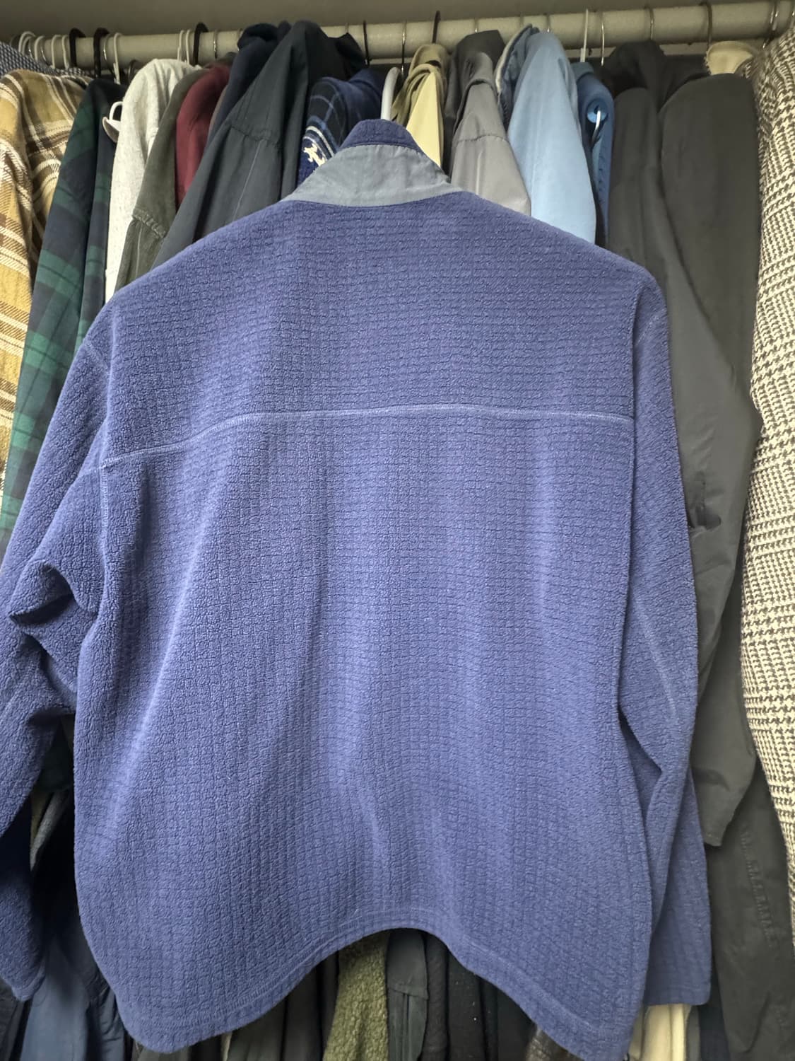 빈티지 파타고니아 폴라텍 r2 네이비 플리스 자켓 상품이미지3