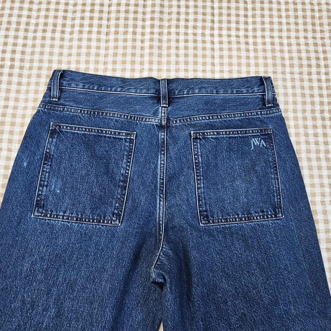 유니클로 와이드 데님 청바지 남자33 상품이미지5