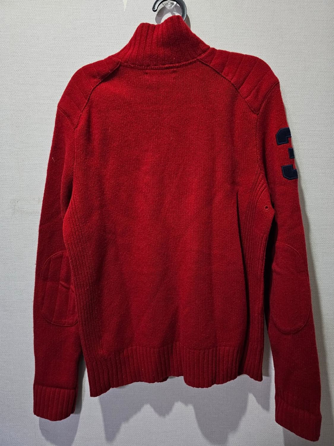 폴로 POLO 레드 빅포니 니트집업 90/S 상품이미지4