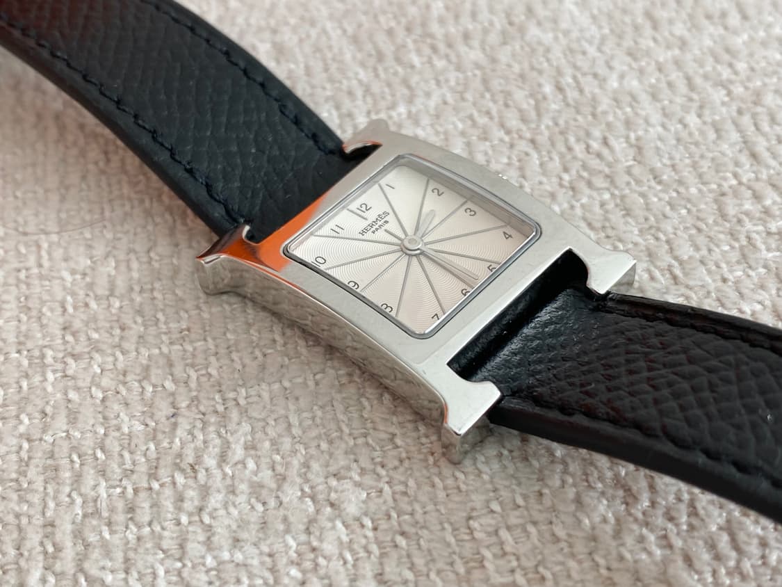 에르메스 H아워 HH1.210 여성용 PM 화이트 다이얼 쿼츠 상품이미지5