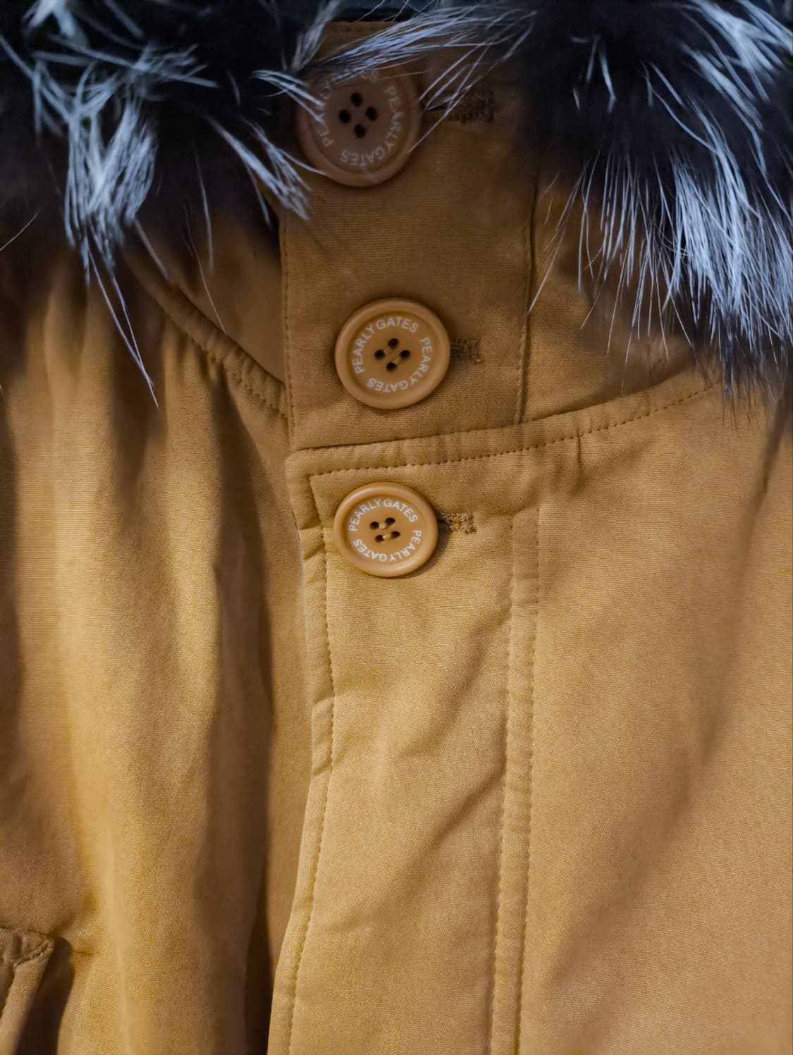 100 파리게이츠 구스다운 패딩 여우털 양털 상품이미지4