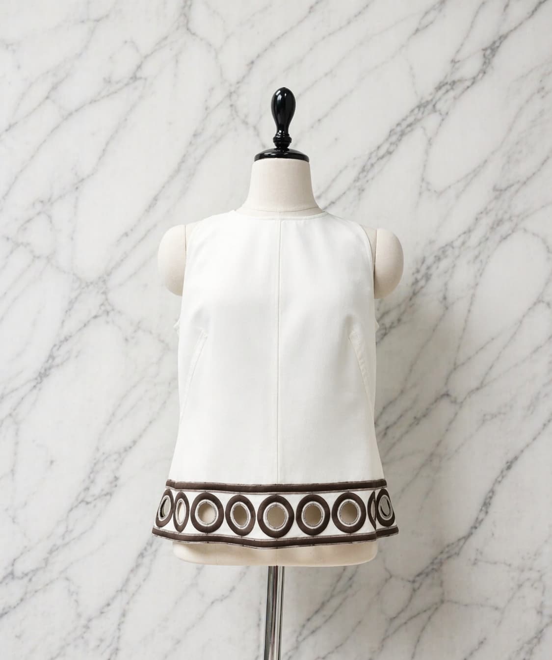 아크리스 민소매 팬츠 린넨 셋업 세트 / AKRIS / 66 상품이미지5