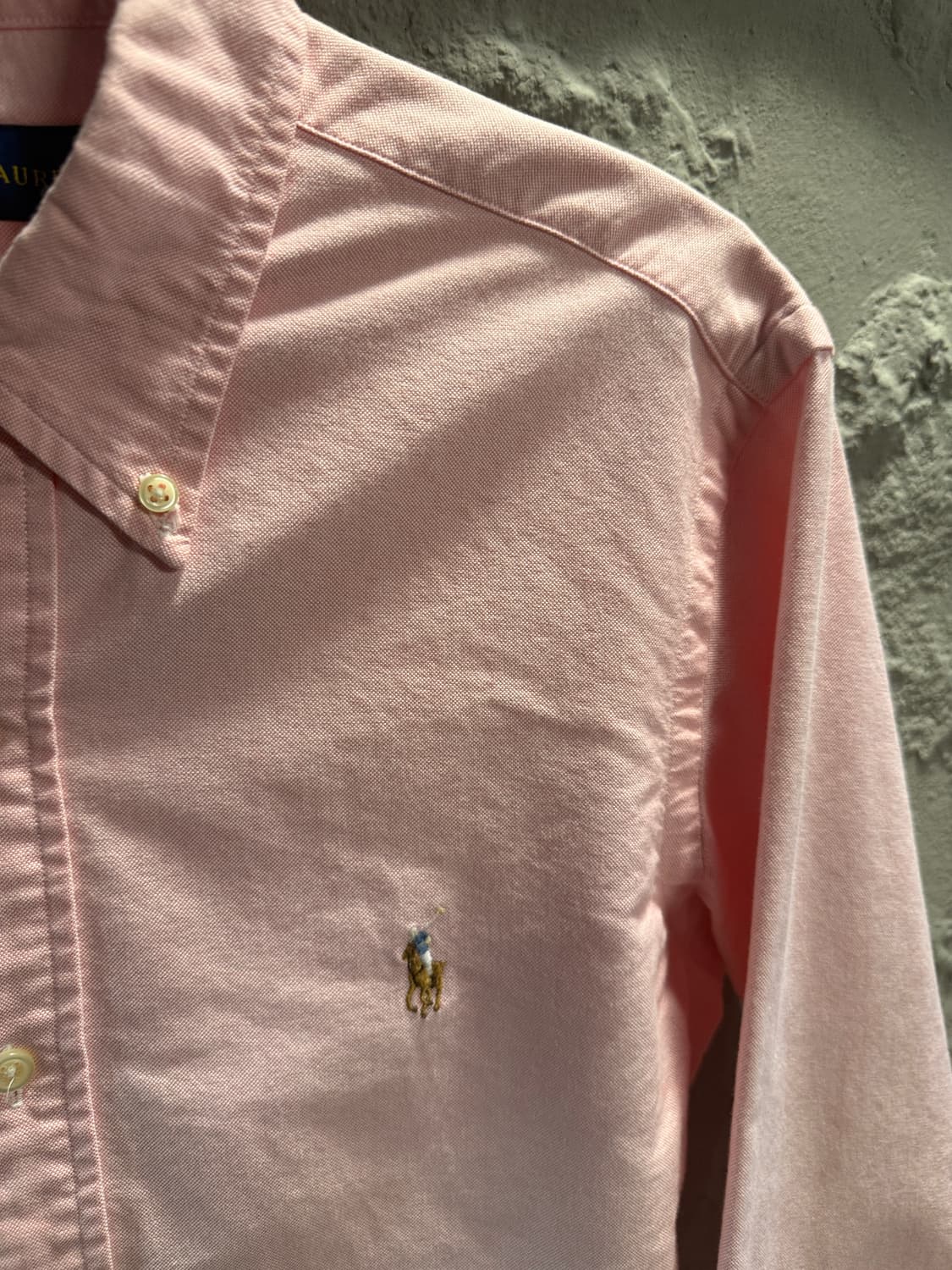 폴로 랄프로렌 클래식핏 옥스포드 셔츠 핑크 SP 상품이미지2