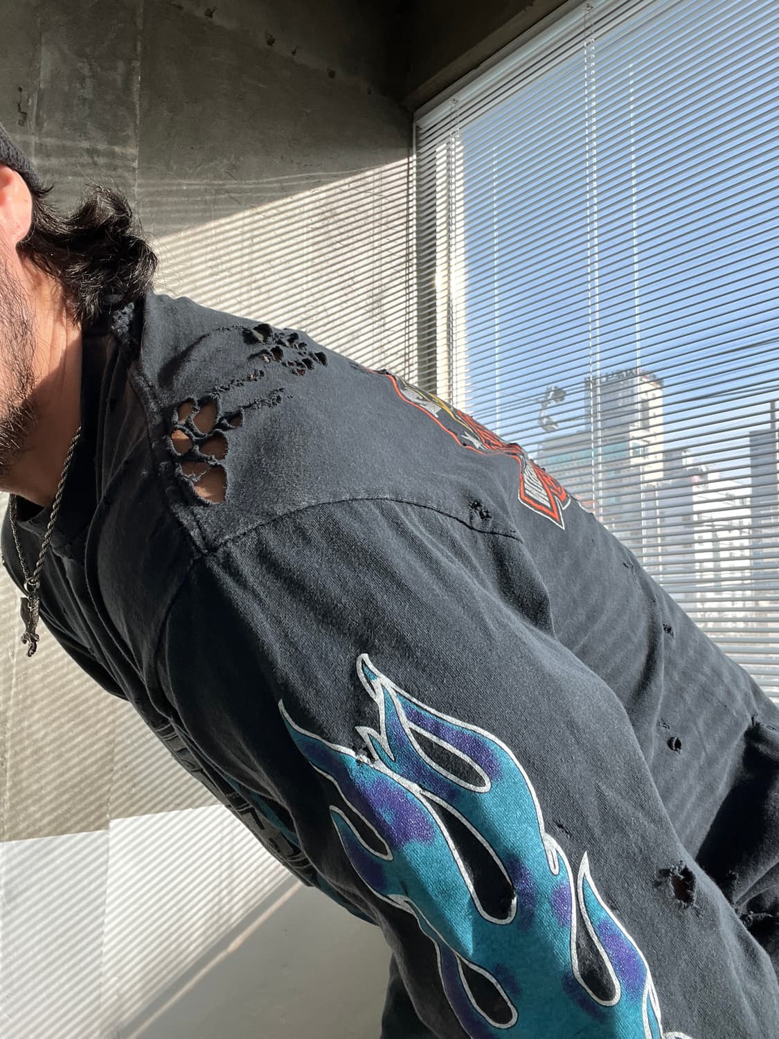 HARLEY DAVIDSON FLAME LONG SLEEVE T-SHIR 상품이미지7