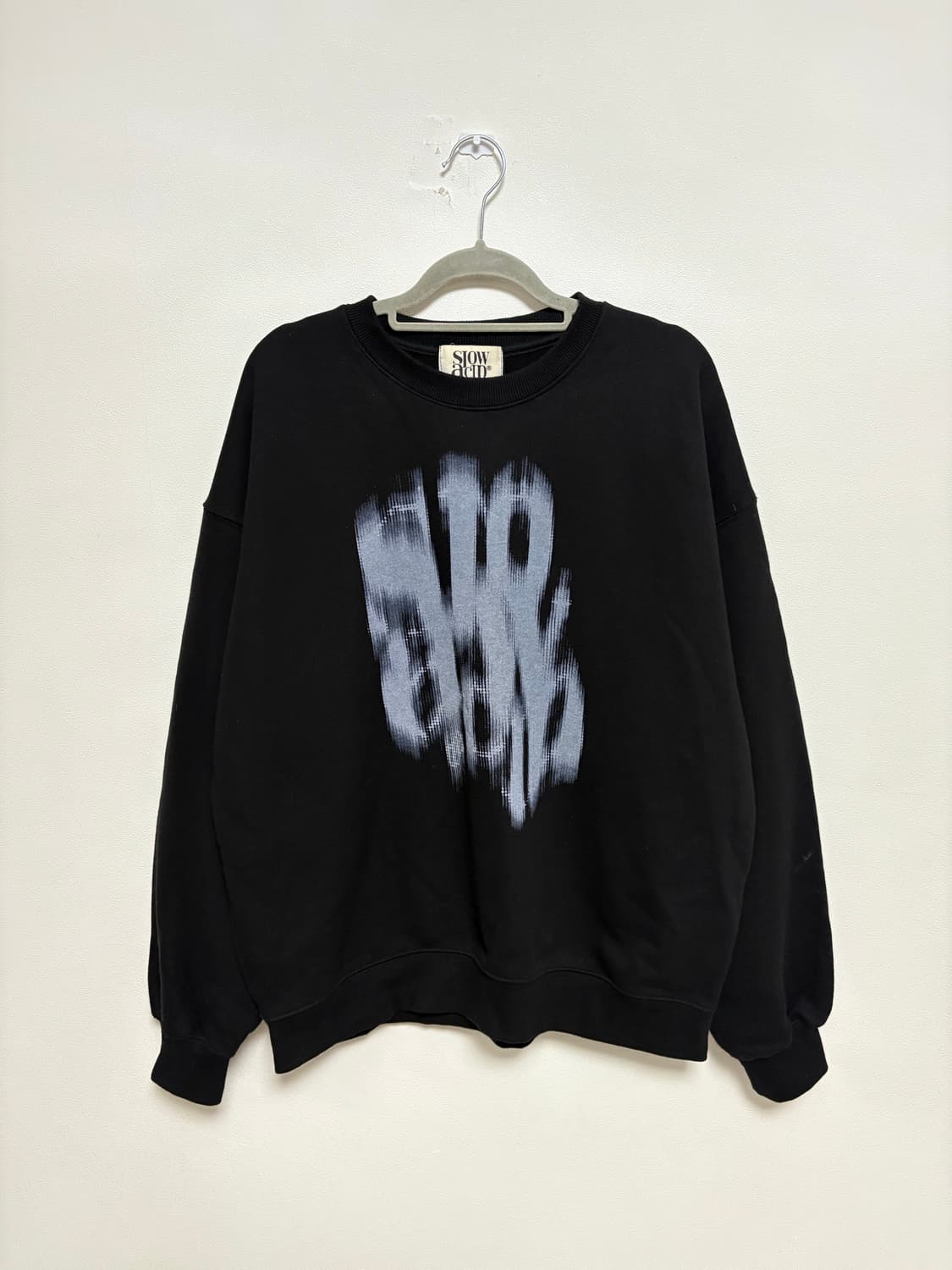 슬로우애시드 프린팅 맨투맨 상품이미지2