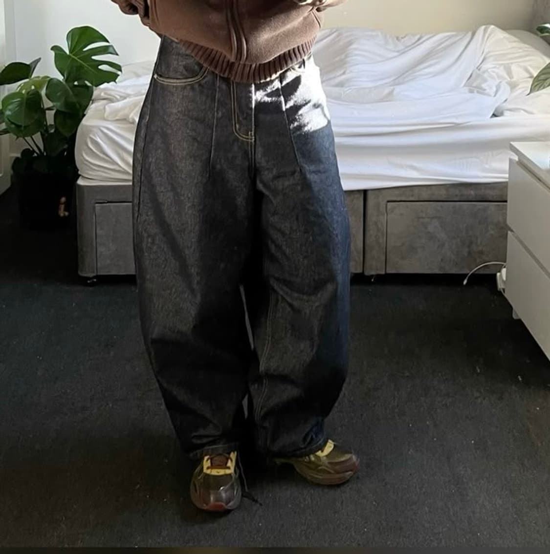 Estudio Niksen Raw Denim Balloon Jeans 상품이미지1